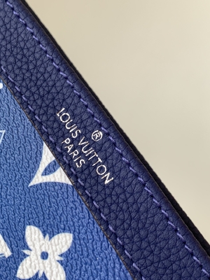 Kleine Geldbörsen-doppelter Reißverschluss Gaston Louis Vuitton LV Pochette tragbar 