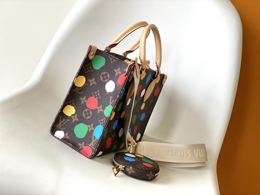 Monogramm LV X Yayoi Preloved Branded Bag Kusama OnTheGoMM Mehrfarben