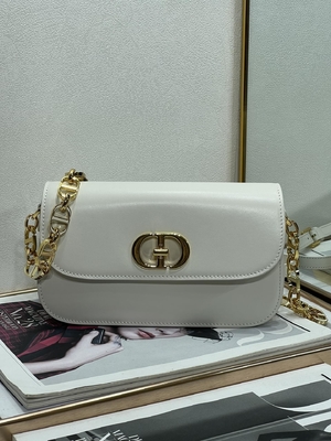 Taschen-weiße lederne Gewohnheit der Damen-Dior Micro Montaigne 30