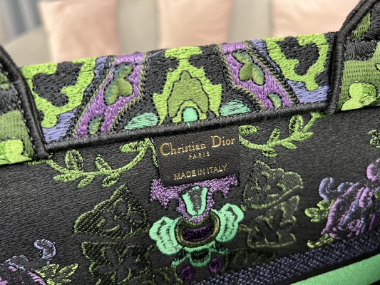 Plusgrößen-Stickerei Dior Maria Grazia Chiuri Bag Booktote