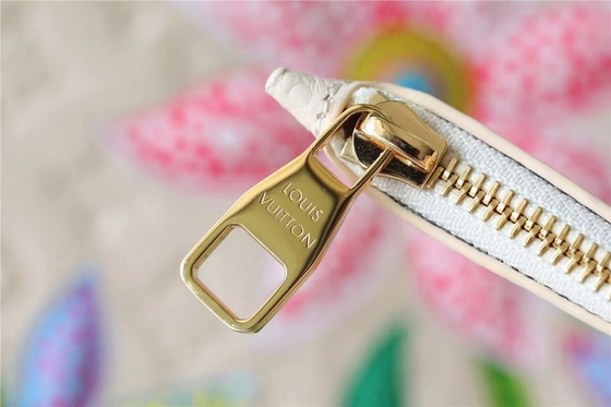 Partei brandmarkte Damen Monogramm Empreinte Handtasche Neverfull Millimeter mit Blumen-Marketerie
