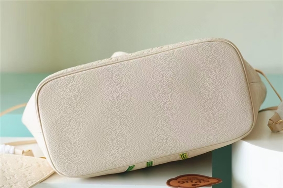 Partei brandmarkte Damen Monogramm Empreinte Handtasche Neverfull Millimeter mit Blumen-Marketerie