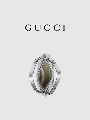 Gucci Blondie kleiner Tote Bag Luxury Silver White brandmarkte Damen Handtasche
