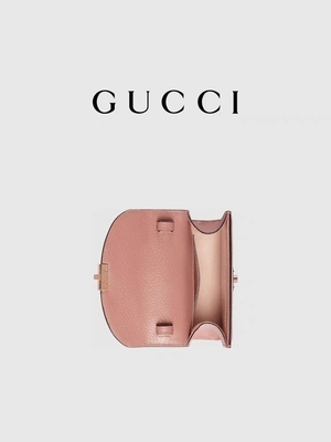 Gucci-Rosa-Segeltuch eingebranntes Bote-Bag Ophidia GG Mini Shoulder Bag