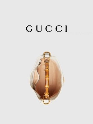 Weiße lederne gebrandmarkte Umhängetasche-Gucci-Prinzessin Diana Handbag