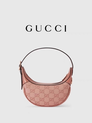 Rosa Designer-Branded Shoulder Bags Gucci Ophidia kleine GG-Segeltuch-Baumwollleinenfutter