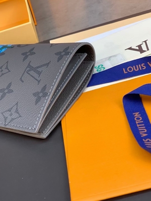 Schwarz-Kürbis-Druck Louis Vuittons LV X YK Mini Designer Purses Pocket Organizer
