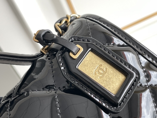 Goldkette Chanels 22 Mini Designer Purses Black Spell mit Tropfen-Klappe