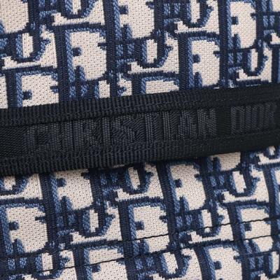 Designer Small Diortravel Backpack blauer Dior Oblique Jacquard