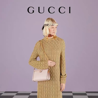 Kundenspezifische Taschen-kleine Umhängetasche Doppeltes G Gucci Ophidia stickte