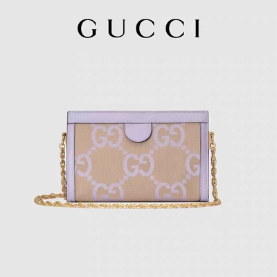Mittelgroßes kundenspezifisches eingebrannt sackt Gucci ein, das WOC Kettentasche ineinander greift