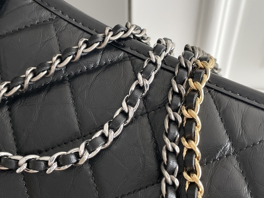 Vor besessenes Chanel Gabrielle Shoulder Bag Hobo Handbag-Kalbsleder