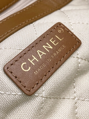 Cusomised brannte Bote-Bag 22P Chanel Straw Raffia Bag PU ein