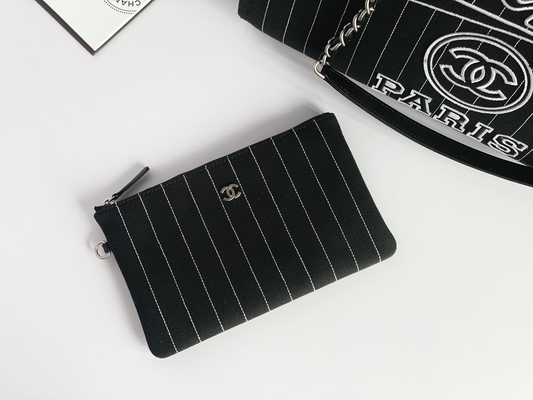 Großes kundenspezifisches eingebrannt sackt Handtasche Metalblack Baumwollkalbsleder-Chanels 2,55 und Weiß ein
