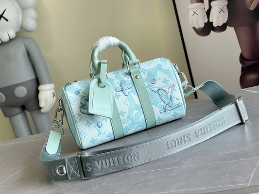 Blaue Reise-Tasche Geschäft LV-Designer-Monogram Bag Keepalls BandoulièRe 50