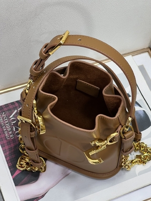 Prägeartige CD Christian Dior Sport Bag Calfskin C'est Dior Bag Gold Saddle