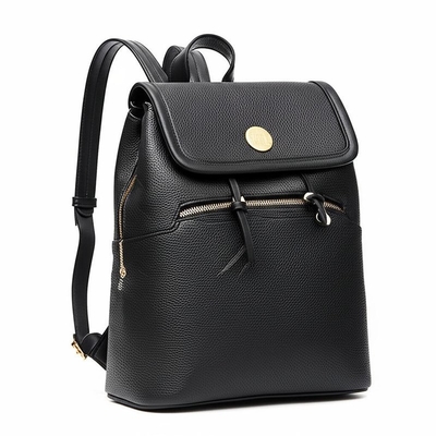 Zwei verstellbare Schulterriemen aus Leder Designer-Rucksack mit Mikrofaserfutter Versandzeit 7-12 Werktage